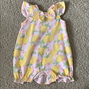 Baby girl infant romper